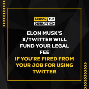 Elon Musk Will Fund your Legal Fee